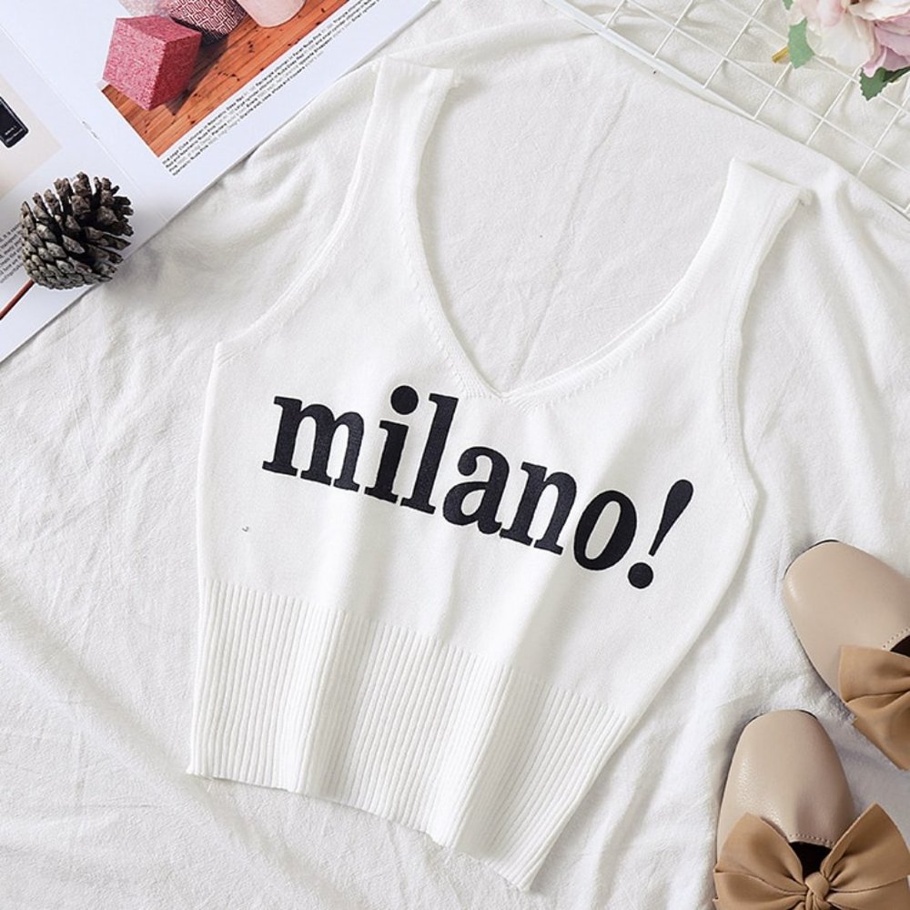 New Sexy Milano Crop Top - Picture 8 of 10